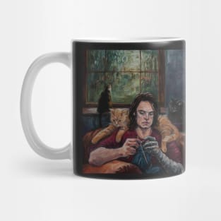 Knitting Mug